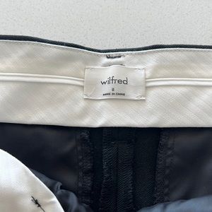 Black Wilfred wide leg pants slack never worn